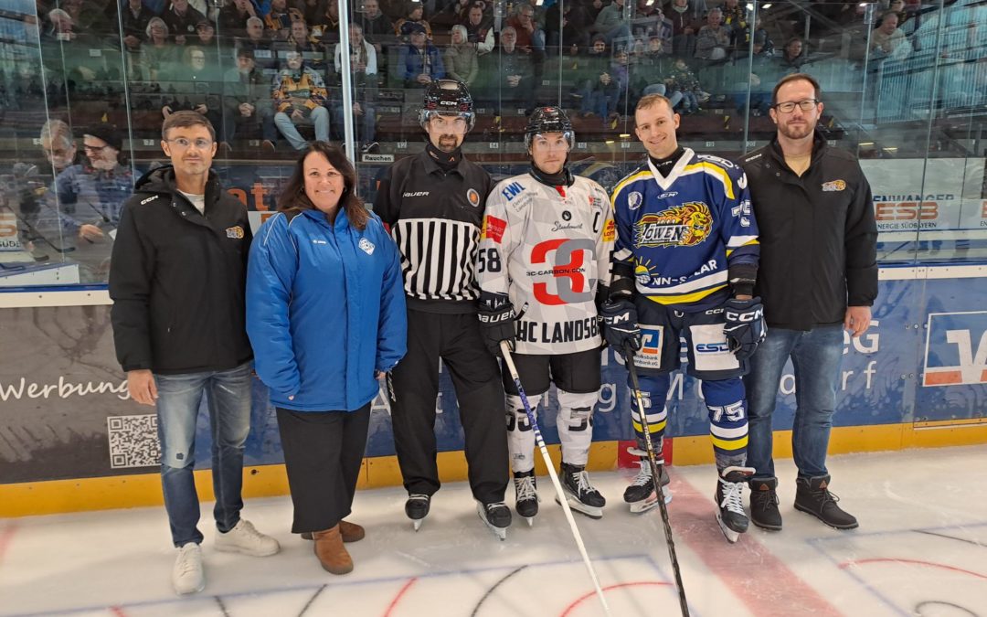 Eishockey seht ein starkes Zeichen gegen Rassismus